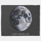 Couverture Polaire Copier Moon Joy (Devant (Horizontal))