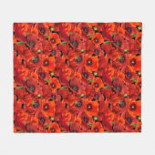 Couverture Polaire Coquelicot (Devant (Horizontal))