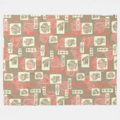 Couverture Polaire Coques sous-marines de Kua Bay Hawaiian (Devant (Horizontal))