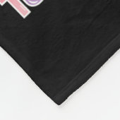 Couverture Polaire Coquette Bow Enseignant Étudiant 100 Jours D'École (Coin)