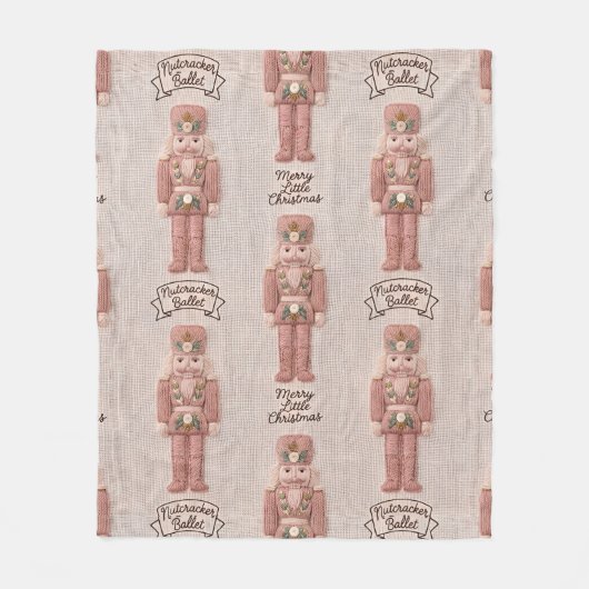 Couverture Polaire Coquette Christmas Nutcracker Latch Hook Yarn (Devant)