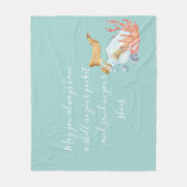 Couverture Polaire Coquille Dans Votre Thème Plage De Poche (Devant)