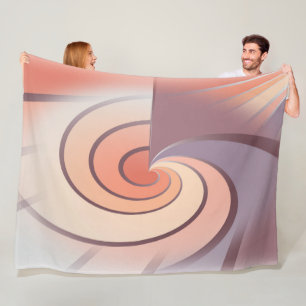 Couverture Polaire Coquille de foulard