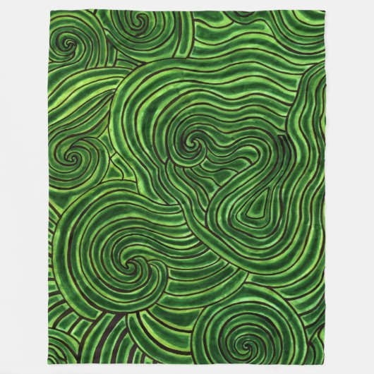 Couverture Polaire Coquille tortue (Devant)