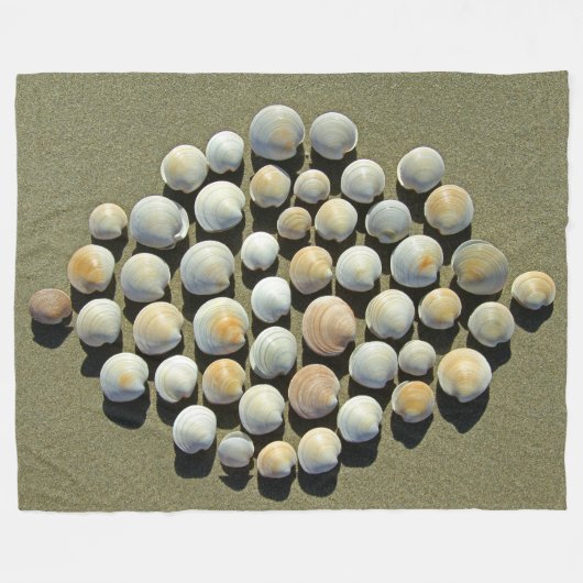 COUVERTURE POLAIRE COQUILLES DE DIAMOND (Devant (Horizontal))
