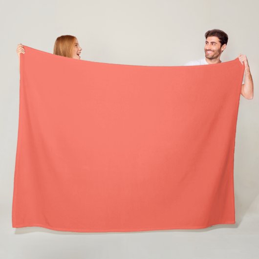 Couverture Polaire Corail (En situation)