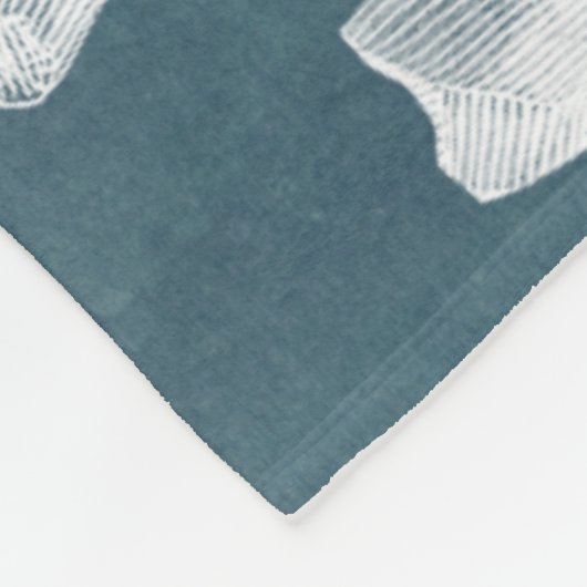 Couverture Polaire Corail azuré I (Coin)