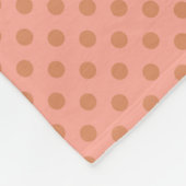 Couverture Polaire Corail rétro (Coin)