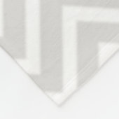 Couverture Polaire Coral Chevron Monogramme (Coin)