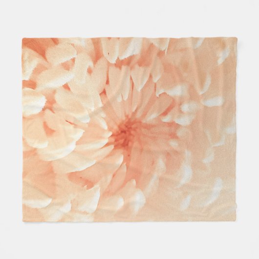 Couverture Polaire Coral Chrysanthemum (Devant (Horizontal))