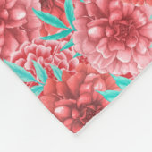 Couverture Polaire Coral Floral (Coin)