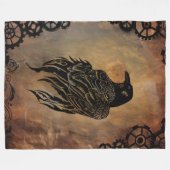 Couverture Polaire Corbeau (Devant (Horizontal))