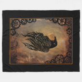 Couverture Polaire Corbeau (Devant (Horizontal))