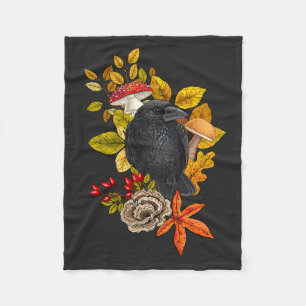 Couverture Polaire Corbeau