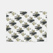 Couverture Polaire Corbeau commun par Audubon (Devant (Horizontal))