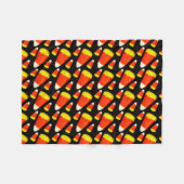 Couverture Polaire Corbeau de Halloween (Devant (Horizontal))