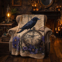 Corbeau gothique vintage