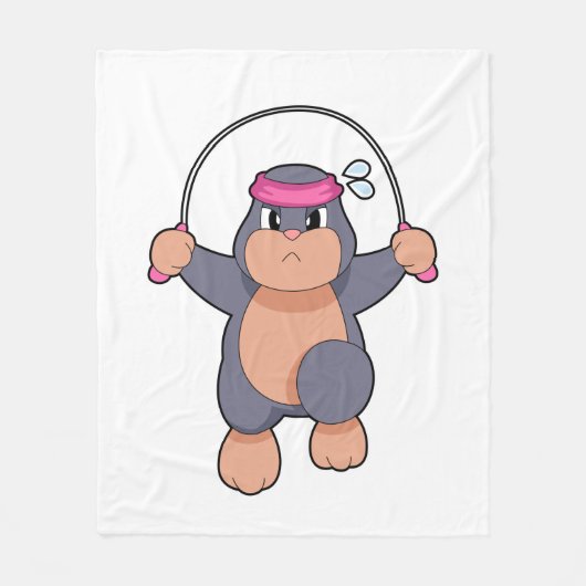 Couverture Polaire Corde Mole Fitness (Devant)