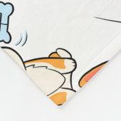 Couverture Polaire Corgi (Coin)