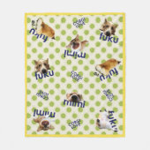 Couverture Polaire corgi blanket (Devant)