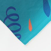 Couverture Polaire Corgi Butt Birthday Hat (Coin)