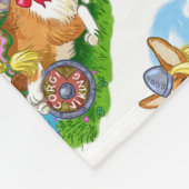 Couverture Polaire corgi de Viking (Coin)