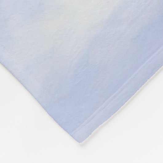 Couverture Polaire Corgi laisse neiger Noël (Coin)