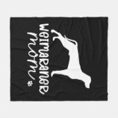 Couverture Polaire Corgi Maman (Devant (Horizontal))