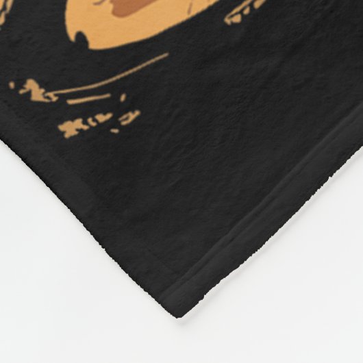 Couverture Polaire Corgi manger Ramen (Coin)