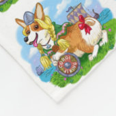 Couverture Polaire Corgi Viking (Coin)