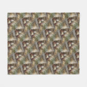 Couverture Polaire Corn indien de couleur Motif naturel  (Devant (Horizontal))