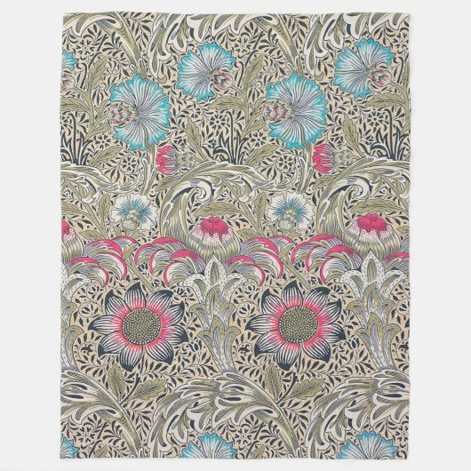 Couverture Polaire Corncockle, William Morris (Devant)