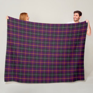 Couverture Polaire Cornish Family Tartan - Curnow