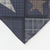 Couverture Polaire Correspondance bleue (Coin)