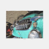 Couverture Polaire Corvette bleue (Devant (Horizontal))