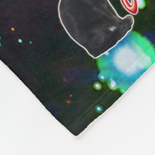 Couverture Polaire Cosmo Space-Cat (Coin)