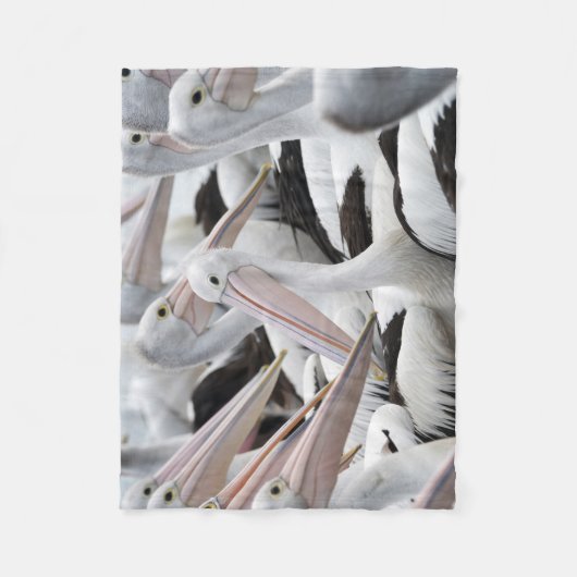Couverture Polaire Cosse des pélicans (Devant)