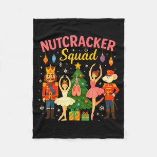 Couverture Polaire Costume de Noël pour enfants de l'escouade de Cass