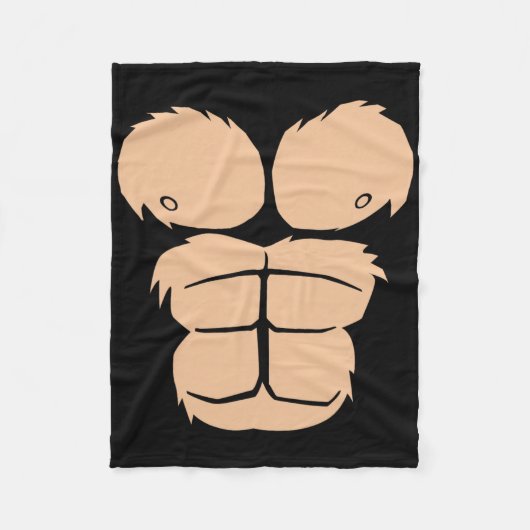 Couverture Polaire Costume d'Halloween Amusant Singe Gorille Costume  (Devant)