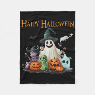 Couverture Polaire Costume d'Halloween éffrayant Ghost Halloween Happ