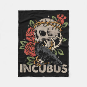 Couverture Polaire Costume d'Halloween Incubus Crow gauche