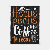 Couverture Polaire Costume Hocuss Pocus do-it-yourself Halloween (Devant)