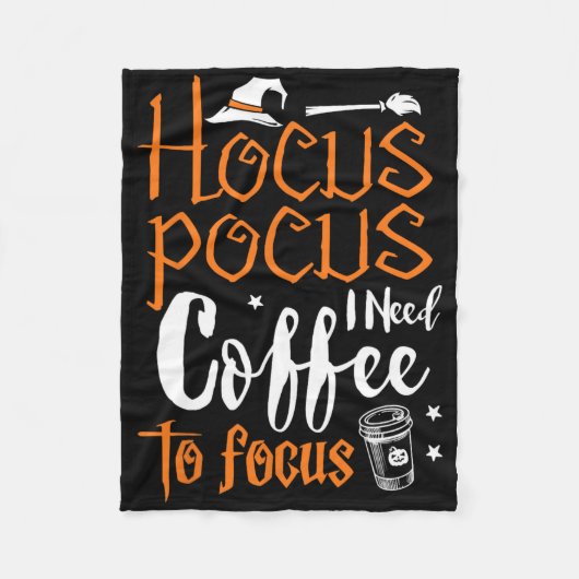 Couverture Polaire Costume Hocuss Pocus do-it-yourself Halloween (Devant)