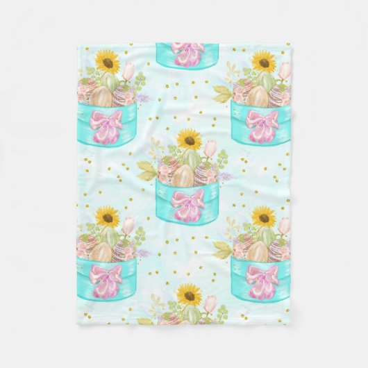 Couverture Polaire Costume lapin de Pâques (Devant)