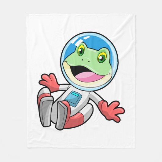 Couverture Polaire Costume spatial de l'astronaute de grenouille (Devant)