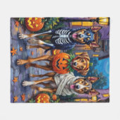 Couverture Polaire Costumes d'Halloween de Wolfhound (Devant (Horizontal))