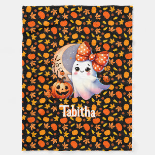 Couverture Polaire Cosy Halloween Baby Blanket Ajouter un nom joli fa