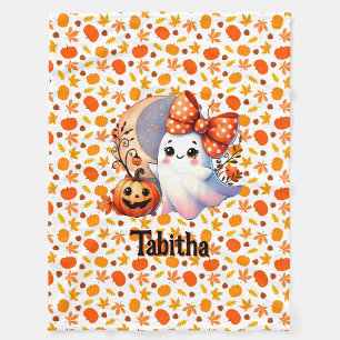 Couverture Polaire Cosy Halloween Baby Blanket Ajouter un nom joli fa