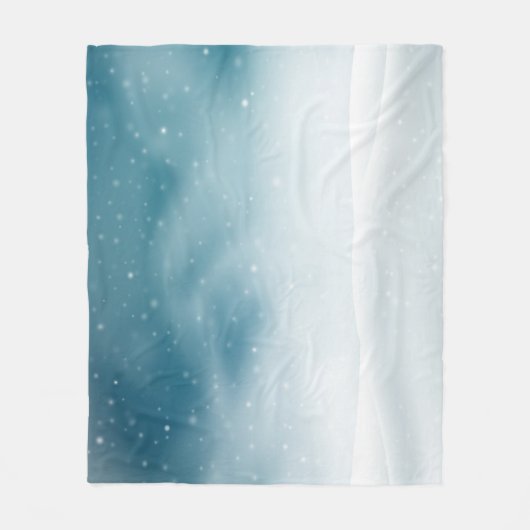 Couverture Polaire Cosy Winter Wonderland - Snowland (Devant)