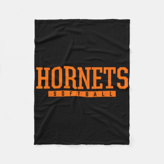 Couverture Polaire Cottondale Hornets Softll Hs  (Devant)